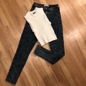 LikeNew American Apparel High wasted jean